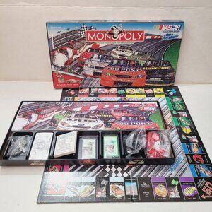 Monopoly Game Board NASCAR Collector's Edition